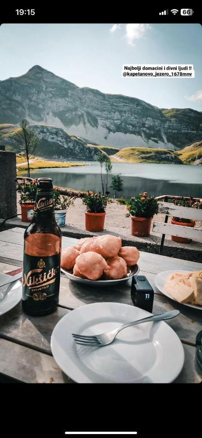 Kapetanovo Jezero Bungalov Bed & Breakfast Podgoriçe Dış mekan fotoğraf